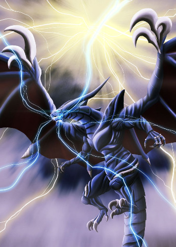 'Bahamut FFVIII' Poster, picture, metal print, paint by vindicatorVS | Displate