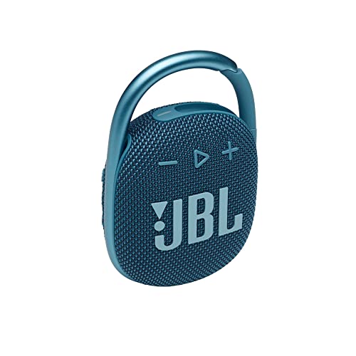 JBL Clip 4 - Portable Mini Bluetooth Speaker, big audio and punchy bass, integrated carabiner, IP67 waterproof and dustproof, 10 hours of playtime, speaker for home, outdoor and travel - (Blue) - Clip 4 - Blue