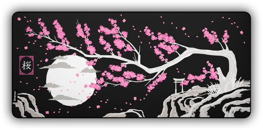 Sakura - Dark / XXL (36" x 16")