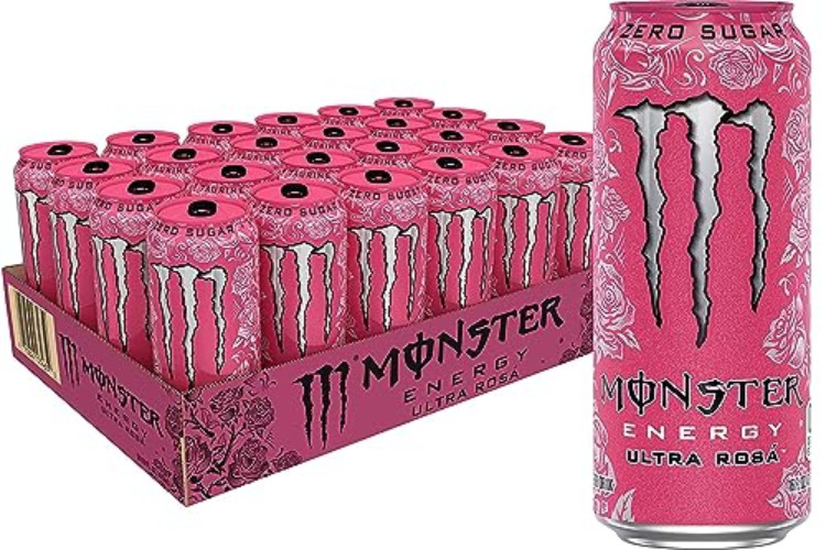Monster Energy Ultra Rosa PMP £1.39 - 12 Pack - Ultra Rosa - 500 ml (Pack of 12)