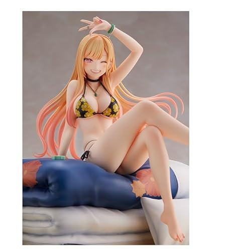 My Dress-Up Darling Marin Kitagawa Figure Statue 1/7 Scale Figure Swimsuit Version About 7.48 Inch Japanese