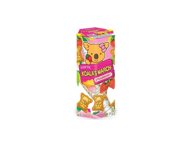Koala strawberry snack