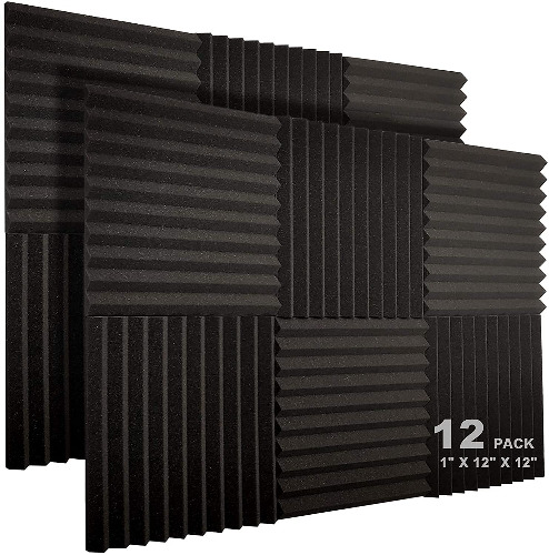JBER 12 Pack Acoustic Foam Panels