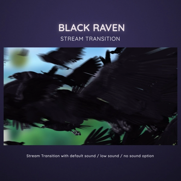 Black Raven Stream Transition