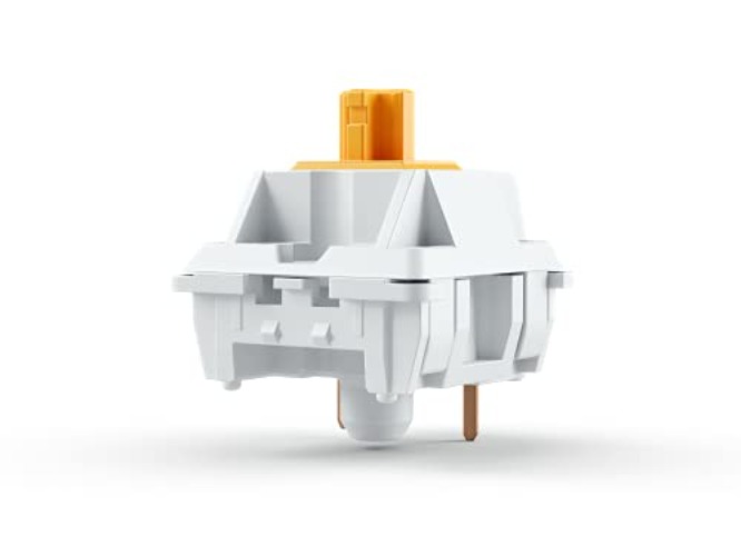 Glorious Panda Switch (Lubed Switches) - 36x Plate Mounted 3 pin Switches for Keyboard - Mechanical Keyboard Switches - Panda (Thocky) - Lubed