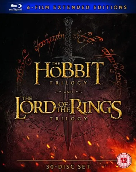 Middle Earth Six-Film Collection (The Hobbit Trilogy & The Lord Of The Rings Trilogy): Extended Editions