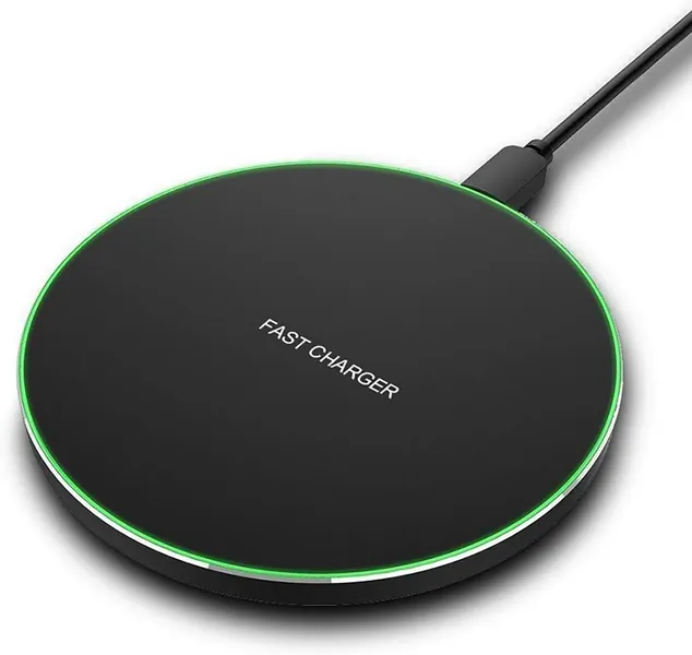 Fast Wireless Charger,20W Max Wireless Charging Pad Compatible with iPhone 14/14 Plus/14 Pro/14 Pro Max/13/12/11/X/8,AirPods;FDGAO Wireless Charge Mat for Samsung Galaxy S22/S20/Galaxy Buds - 20W-Black