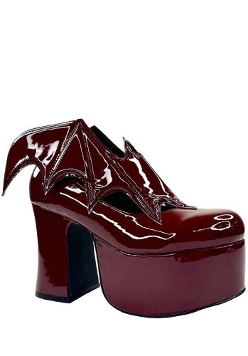Vampira [Oxblood] | PLATFORM HEELS* - US 09 [WOMENS]