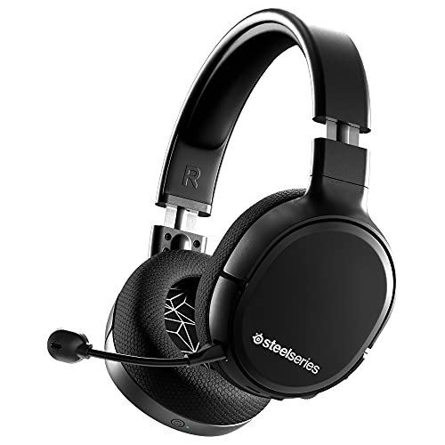 SteelSeries Arctis 1 Wireless – Wireless Gaming Headset – USB-C Wireless – Abnehmbares ClearCast Mikrofon – für PS5, PS4, PC, Nintendo Switch & Lite, Android