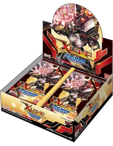 Digimon Card Game: X Record Booster Box [BT09] (Pre-order) Jul 2022