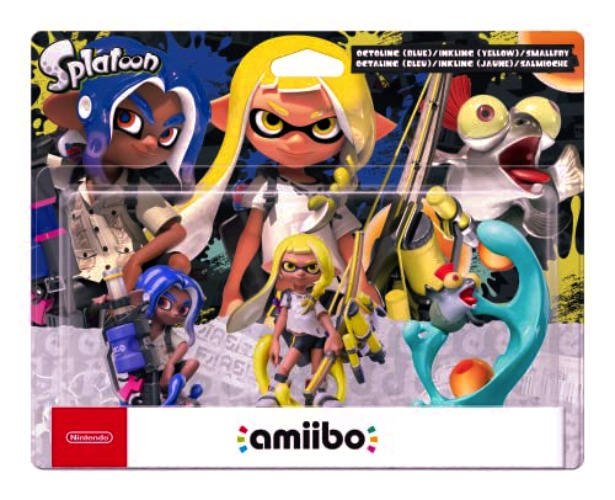 Amiibo Splatoon 3-3-in-1 Pack - Single