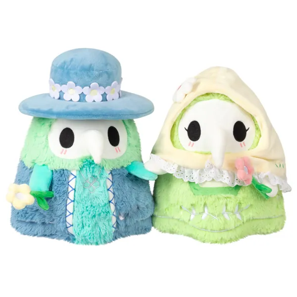 Mini Squishable Spring Plague Doctor & Nurse Set