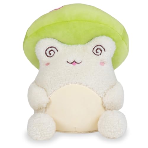 Cuddle Barn PlushGoals - Groovy Daisies Toadstool Wawa The Froggie Soft Kawaii Flower Cute Frog Plush Toy, 9 inches… - Groovy Daisies Toadstool Wawa