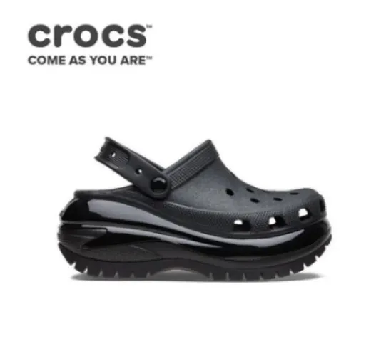 Crocs Mega Crush Clog in Black