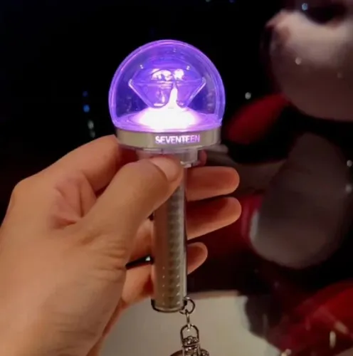  Seventeen Mini Lightstick Key Ring