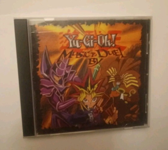 Yu-Gi-Oh: Music to Duel By CD Compact Disc Anime Manga with Stickers