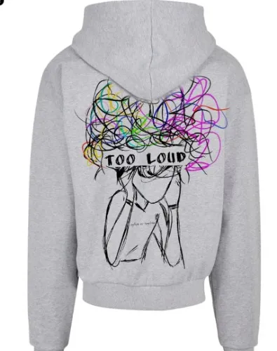 TOO LOUD WEIGHTED HOODIE