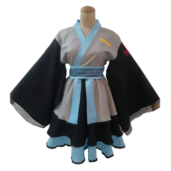 jrswai Japanese Anime kimono Cosplay Costume Women's Halloween Party Outfit Dress Full Set