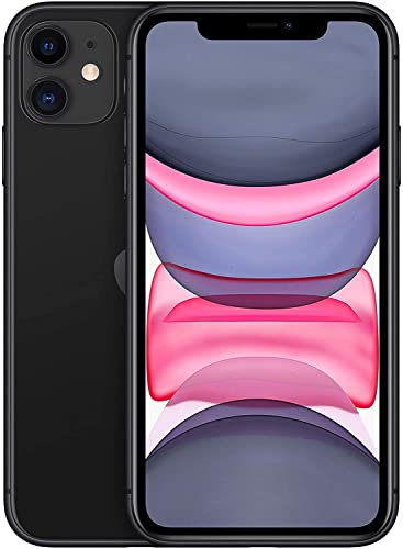 Apple iPhone 11, 64GB, Negro (Reacondicionado) - Unlocked for All Carriers - Negro - 64 GB