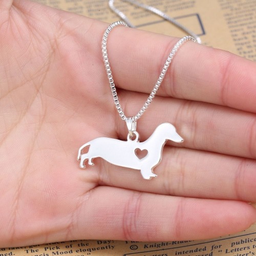 Wiener Heart Necklace
