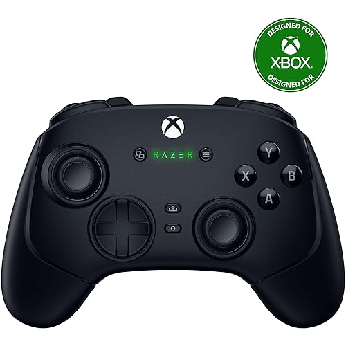 Razer Wolverine V3 Pro Wireless Gaming Controller: Licensed for Xbox Series X|S, Xbox One, Windows PC - 6 Remappable Buttons - Fast Triggers - Customizable Thumbsticks - Wired Tournament Mode - Black - Black