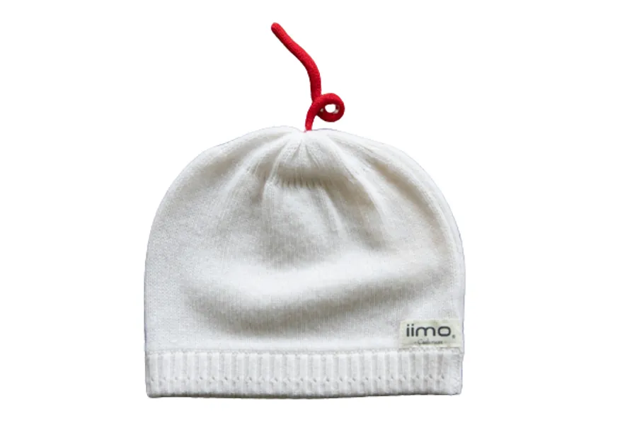 iimo Cashmere Collection (Limited Edition) by iimo USA store - Hat / white