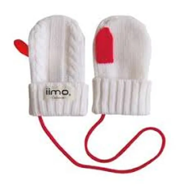 iimo Cashmere Collection (Limited Edition) by iimo USA store - Glove / white
