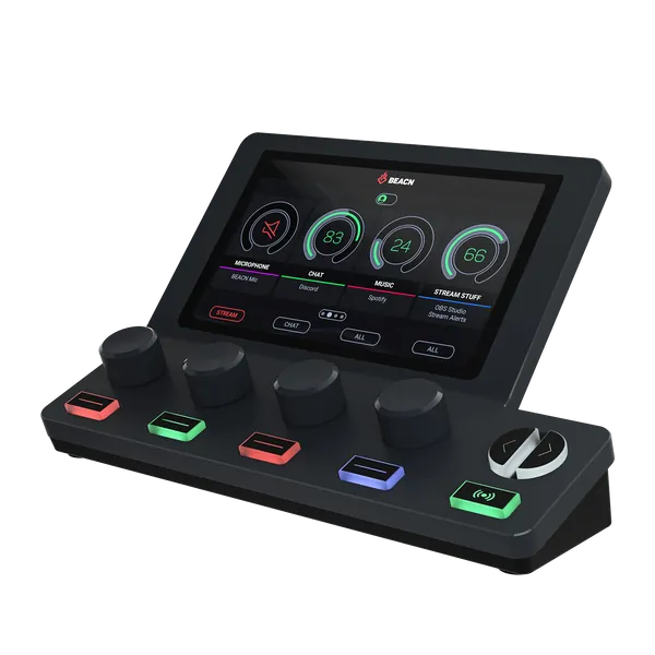 BEACN Mix Create - Powerful audio control for content creators - Dark
