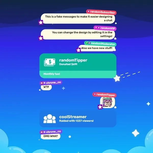 Comfy Chatbox: Chat Widget for Twitch Streams (StreamElements)