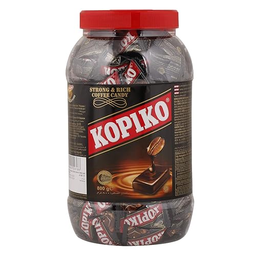 Kopiko Coffee Candy (800 gr) – Pocket Coffee Candies Made of Indonesia Coffee Beans Contains Real Coffee Extract for Better Taste – World’s Best Coffee Candy (Original Version) - Cappuccino - 28.21 Ounce (Pack of 1)