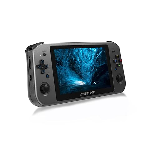 Daxceirry WIN600 Video Handheld PC Game Console Win 11 Edition 8G DDR4 with 256G M.2 SSD, Support Steam OS with AMD Athlon Silver 3050e 5.94in OCA Full Lamination IPS Screen - BLACK