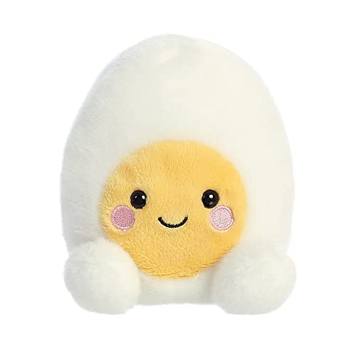 Aurora, 33575, Palm Pals Bobby Egg, 5In, Eco-friendly soft toy, White