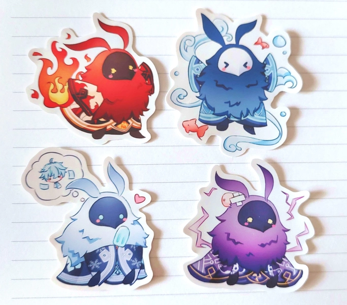 Genshin Impact - Abyss Mage Stickers
