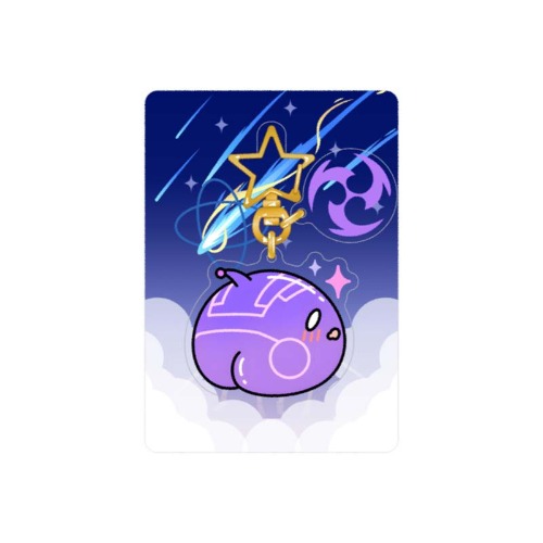 Genshin Impact Slime Keychains - Adorable Collection Accessory - Electro