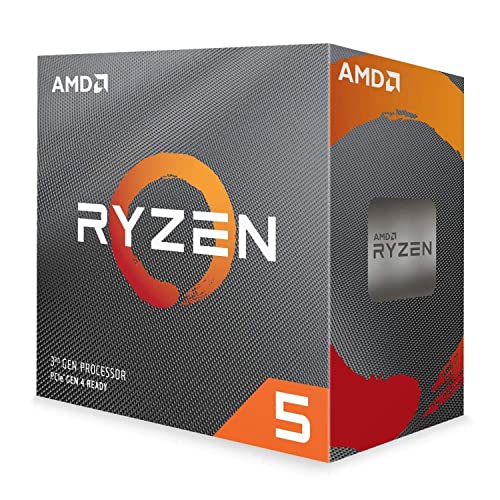 AMD Ryzen 5 3600 6-Core, 12-Thread Unlocked Desktop Processor with Wraith Stealth Cooler - Wraith Stealth Cooler
