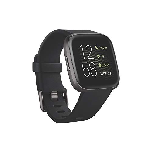 Fitbit Versa 2 Health & Fitness Smartwatch with Voice Control, Sleep Score & Music