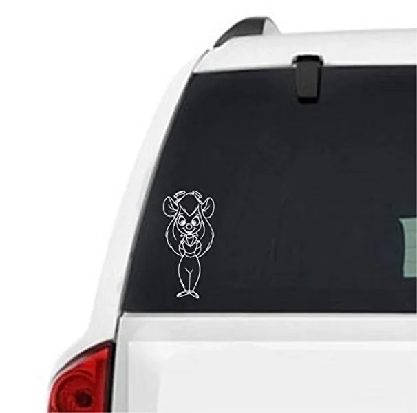 A Good Decals USA Chip and Dale Rescue Rangers Wall Decal Gadget Hackwrench Vinyl Sticker Cartoon Art Decorations for Cars laptops