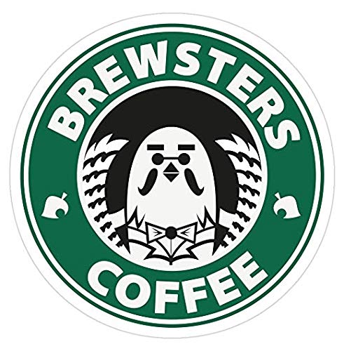 Brewsters, Animal Crossing Decal Sticker - Sticker Graphic - Auto, Wall, Laptop, Cell, Truck Sticker for Windows, Cars, Trucks