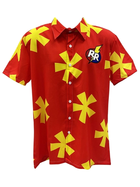 Dale Hawaiian Shirt Costume Stars Cosplay Asterisk and N Flowers Floral Fan Halloween Hawaii Aloha Tropical Camp TV Movie Cartoon