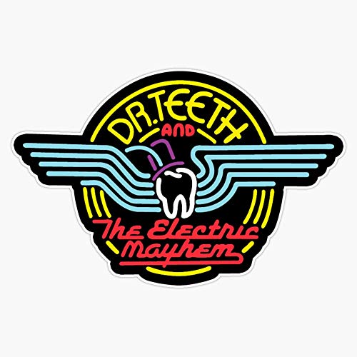The Electric Mayhem Sticker Decal Bumper Sticker 5"