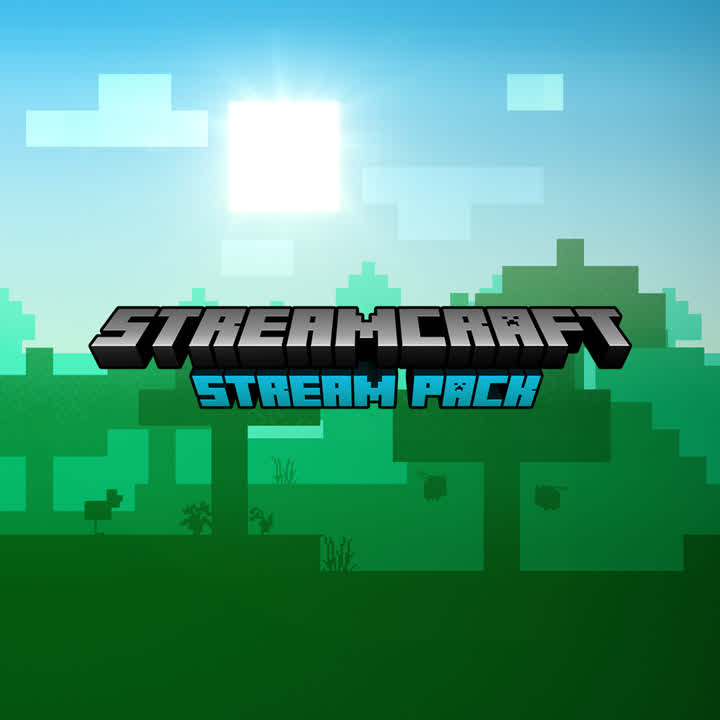 Streamcraft Animated Stream Overlays Package - Streamcraft / 2D Animated
