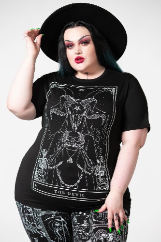 Soul Card T-Shirt [PLUS] | 3XL / Black / 100% Cotton