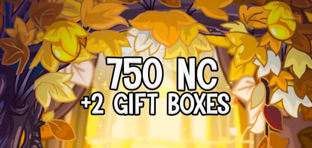 1 NC card (750 NC + 2 Gift Boxes)
