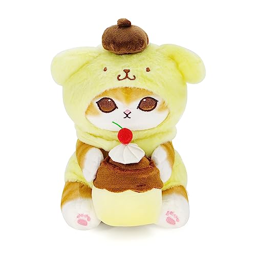 CNAANA Kawaii Shark Cat Plush Toy Stuffed Animal Doll, Soft Pillow for Boys & Girls (Cat-E, 20cm/7.8in) - 20cm/7.8in - Cat-e