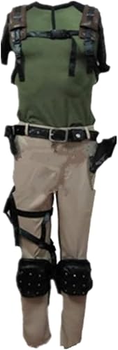 Diffuse Exhibition Chris Redfield Cosplay Cos Cosplay Costume Halloween Uniform Outfit Custom Made Any Size - Male S