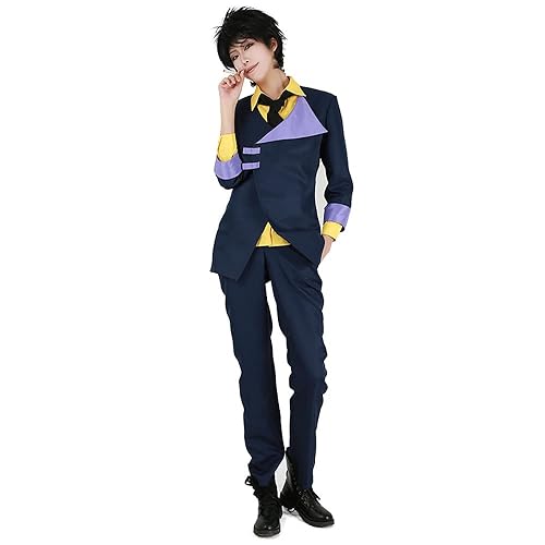 miccostumes Men's Anime Cowboy Cosplay Costume Cowboy Bebop - Small
