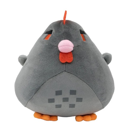 20 cm Stardew Valley kip knuffel, zachte schattige knuffelpop, cartoon kip metgezel pop, Kerstmis Valentijnsdag verjaardagscadeaus voor kinderen(Size:20cm,Color:Grey) - Grijs