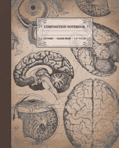 Composition Notebook: College Ruled | Vintage Human Anatomy