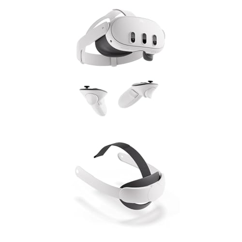 Quest 3 128GB + Elite Strap - 128GB - Comfort Bundle