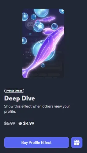 Deep Dive Discord Profile Effect